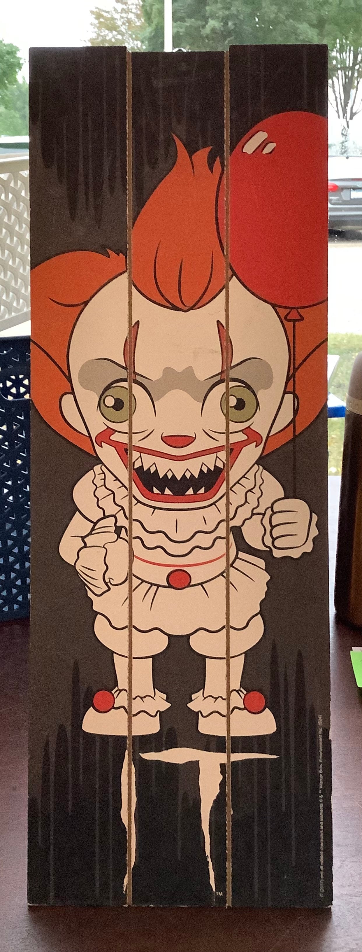HALLOWEEN -20 Inch Wood Plank Wall Signs