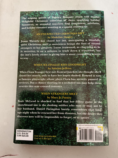 A Yuletide Kiss - by Madeline Hunter & Sabrina Jeffries & Mary Jo Putney (Paperback)