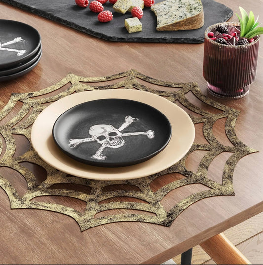 Faux Leather Charger Placemat