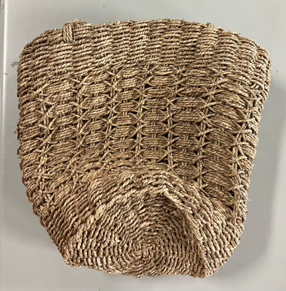 Chunky Twisted Seagrass Basket - Threshold™ - Some Shipping Damage (see pictures) - FOR PICKUP ONLY
