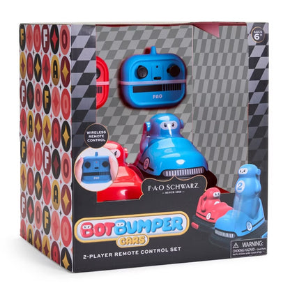 FAO Schwarz Bot Bumper Cars Remote Control Set - Box Damage (see pictures)
