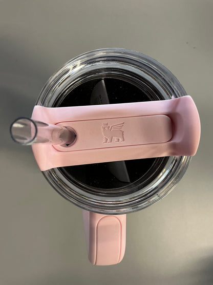 Stanley 30oz Stainless Steel Flowstate Quencher H2.0 Tumbler - MINOR COSMETIC DAMAGE DUE TO SHIPPING (see pictures) - Some May Be Missing Straws