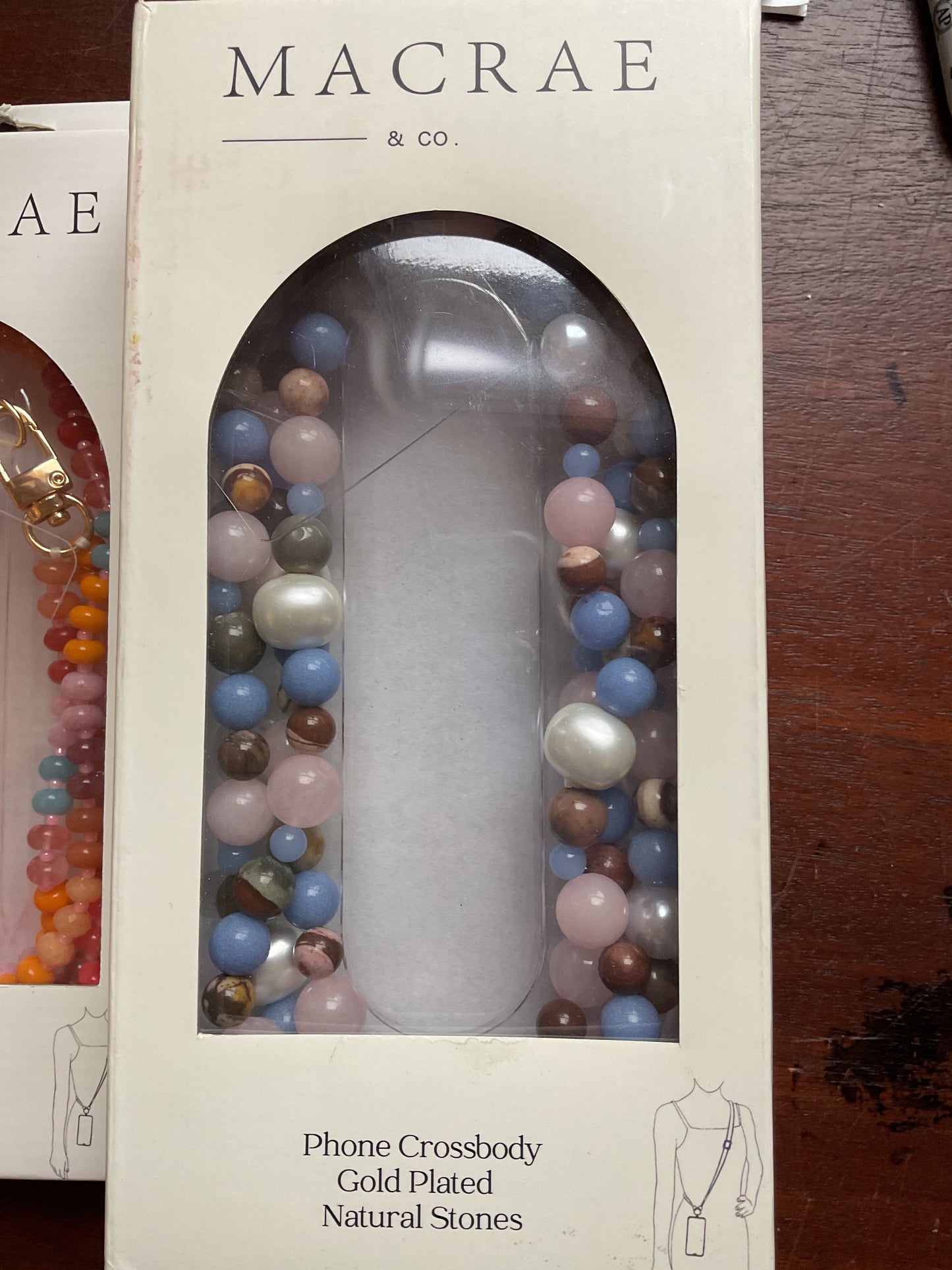 MACRAE Crossbody Natural Stones