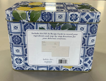 Limoncello collection by Heather Lee Chan Recipe Box