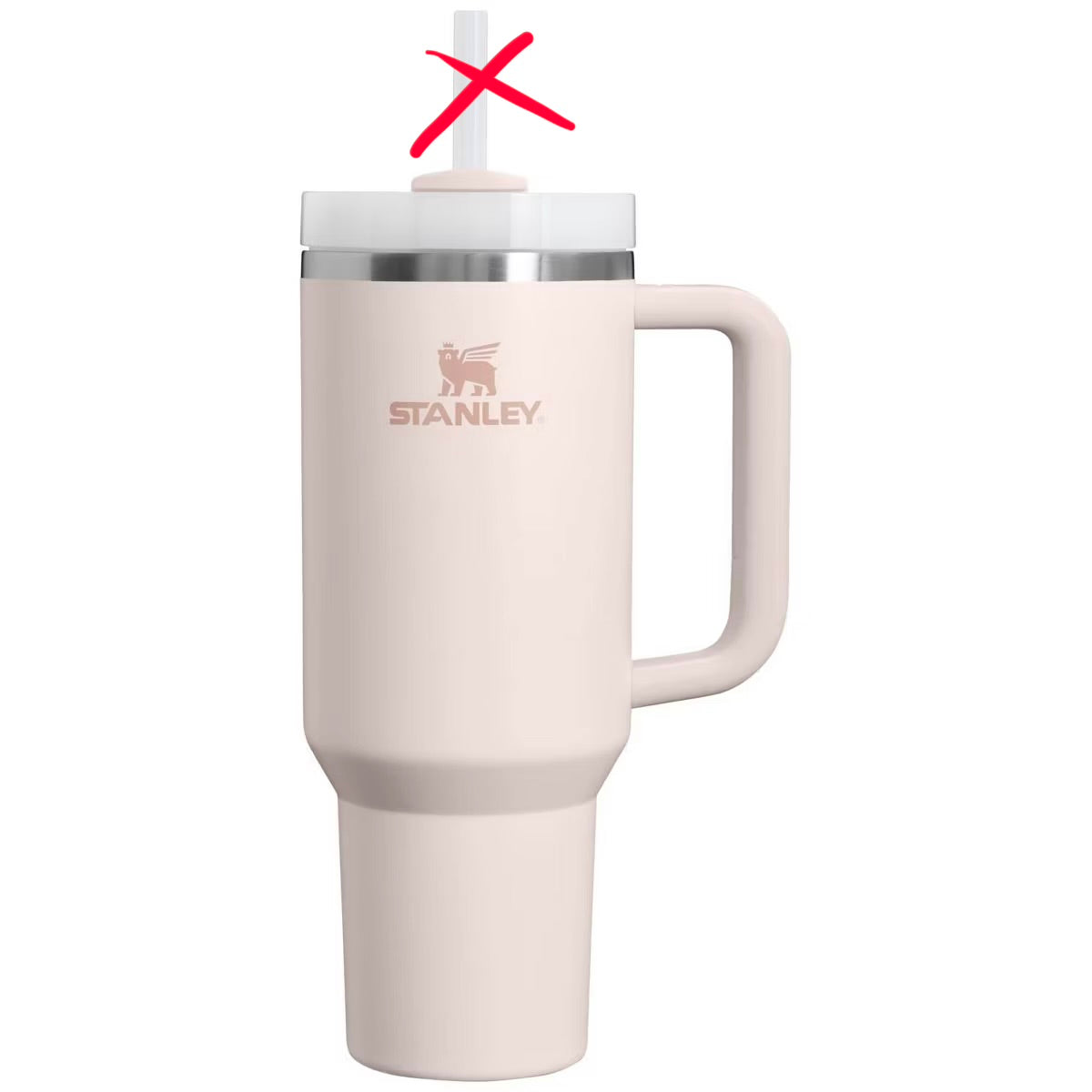 Stanley 30oz Stainless Steel Flowstate Quencher H2.0 Tumbler - MINOR COSMETIC DAMAGE DUE TO SHIPPING (see pictures) - Some May Be Missing Straws