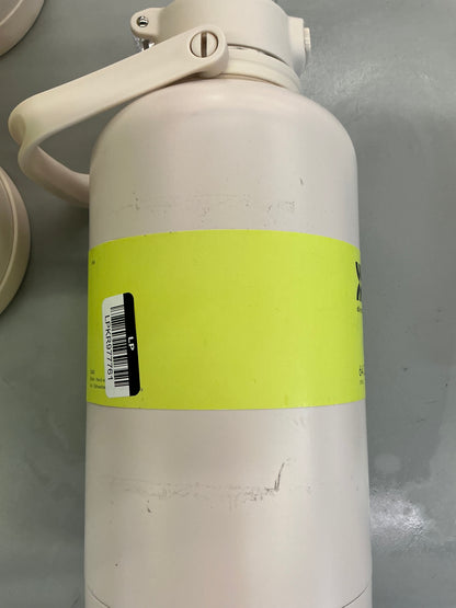 64 fl oz Stainless Steel Pop-Up Chug Sport Bottle White -  Minor Cosmetic Damage (see pictures)