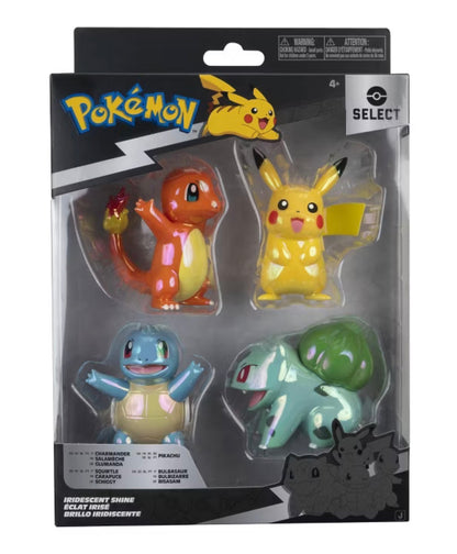 Pokemon Select Battle Action Figure - 4pk - OPEN BOX