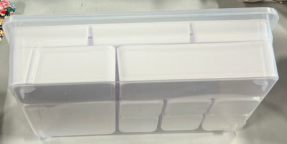 5.6L Sort It Storage Container with 9 Shallow Cups - Brightroom™ - Some Damage to Corner (see pictures)