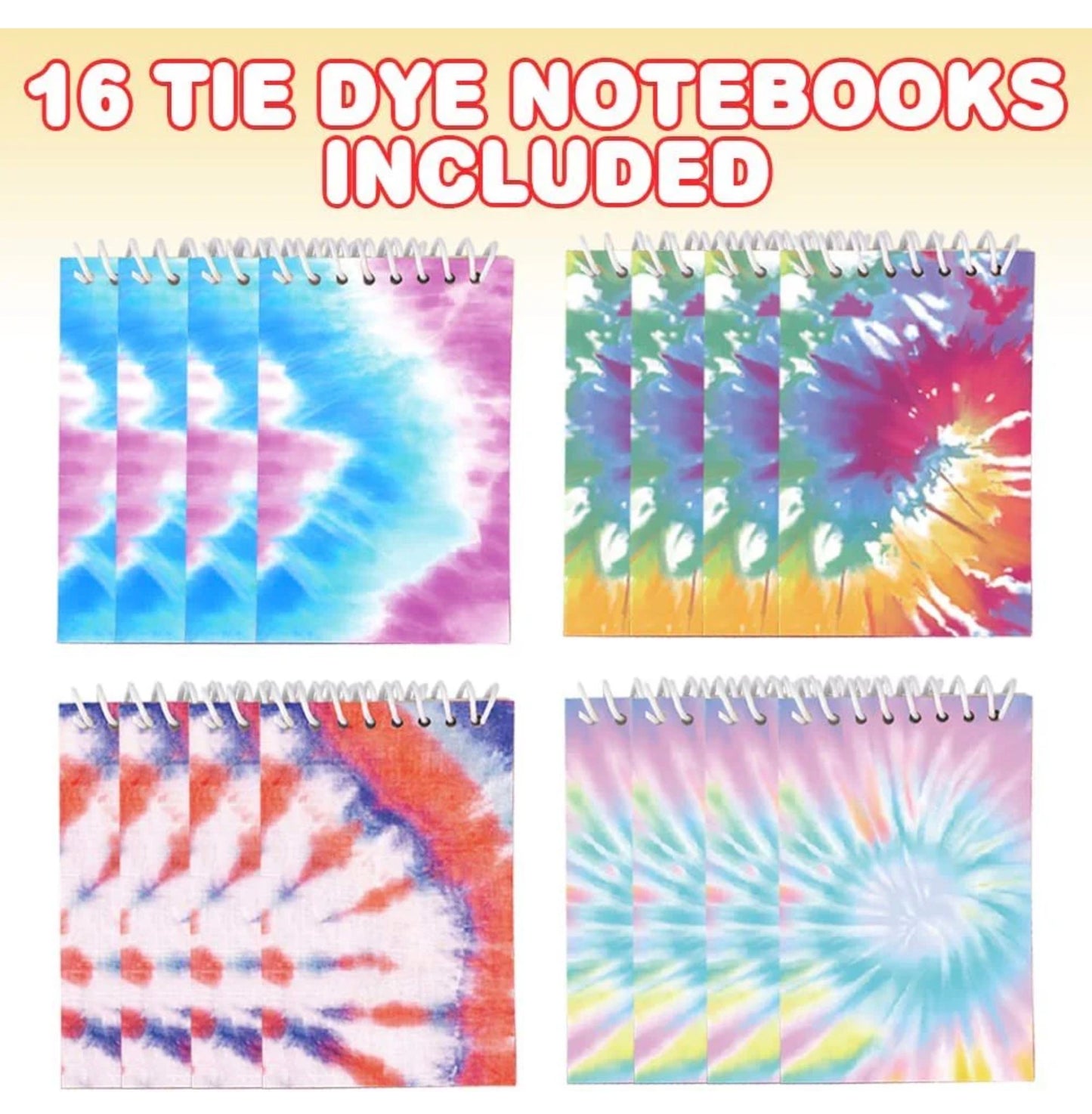 ArtCreativity Mini Notebooks - set of 16 notebooks - Assorted Designs