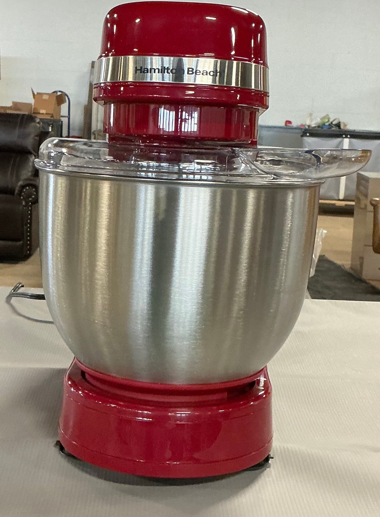 THRIFTY 70 - Hamilton Beach Stan Mixer with 7 Speeds, includes 3 attachments - Open Box - USED (See Pictures)- FINAL SALE- NO RETURNS - AS IS