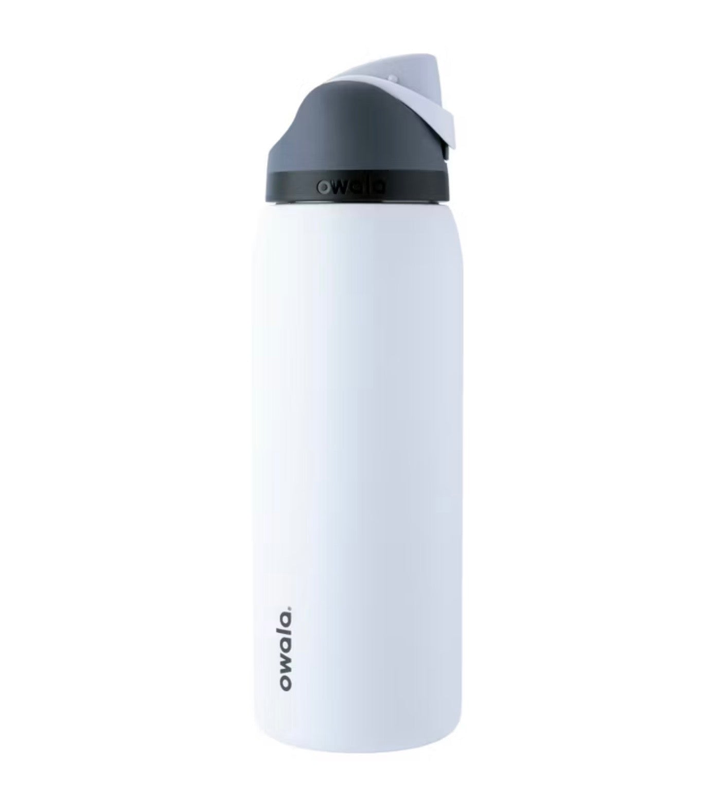 Owala 40oz FreeSip Stainless Steel Water Bottle in Sleek - Minor Cosmetic Damage - No Packaging - Missing Straw