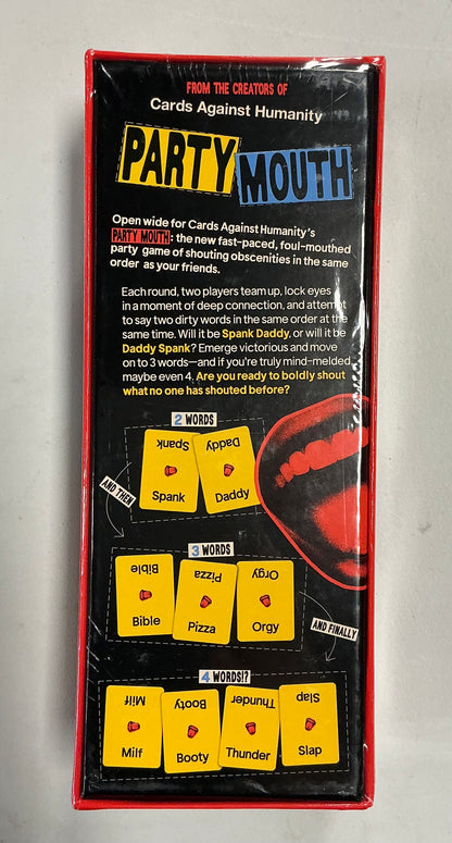 Party Mouth by Cards Against Humanity: Social Skills Party Game, 3+ Players, Over 30 Minutes Play
