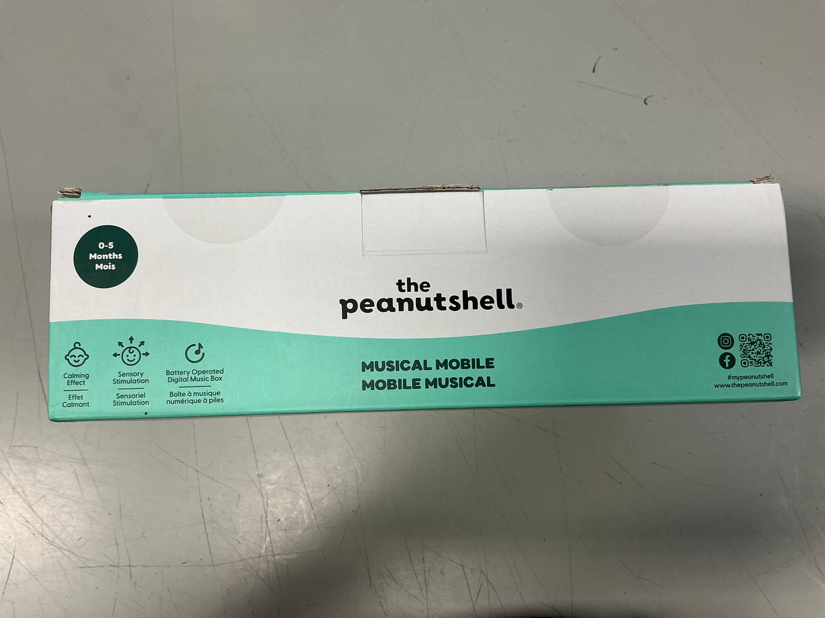 The Peanutshell Whimsical Woodland Baby Musical Crib Mobile - Open Box (see pictures)
