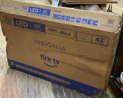 Insignia™ - 43" Class F50 Series LED
4K UHD Smart Fire TV