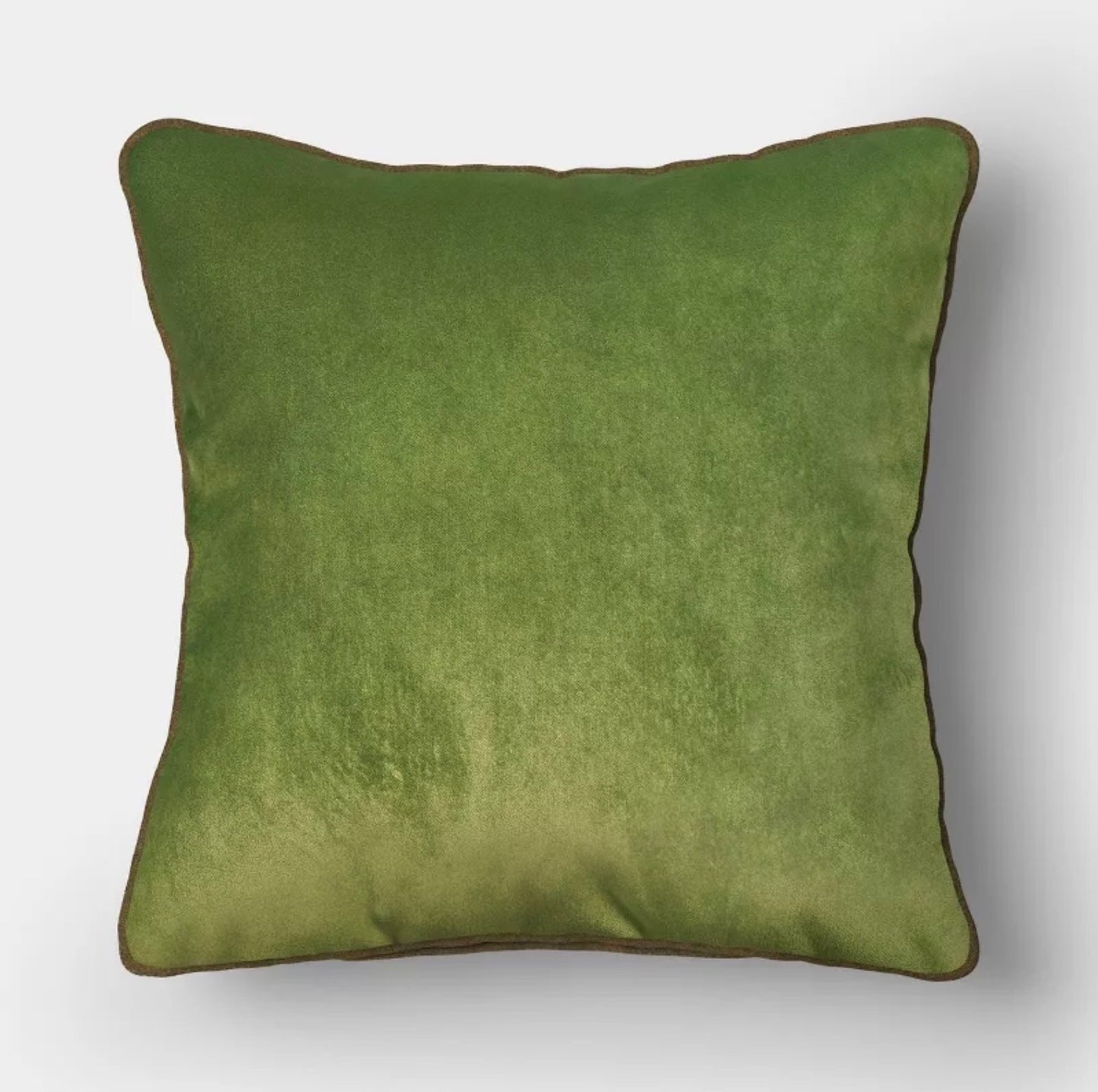 18"x18" Reversible Velvet Pillow - Green/Dark Green - Threshold™