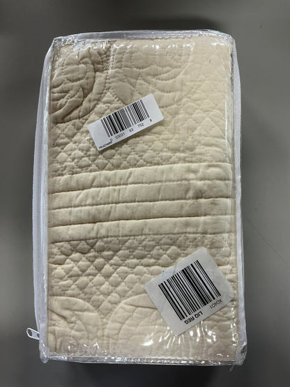 Hudson & Main Audrey Rod Pocket Scallop Valance - Ivory - L18”, W60” - Damaged Packaging (see pictures)