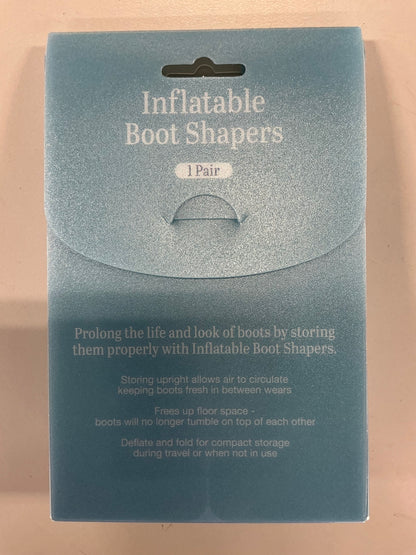 Inflatable Boot Shaper - Clear Plastic