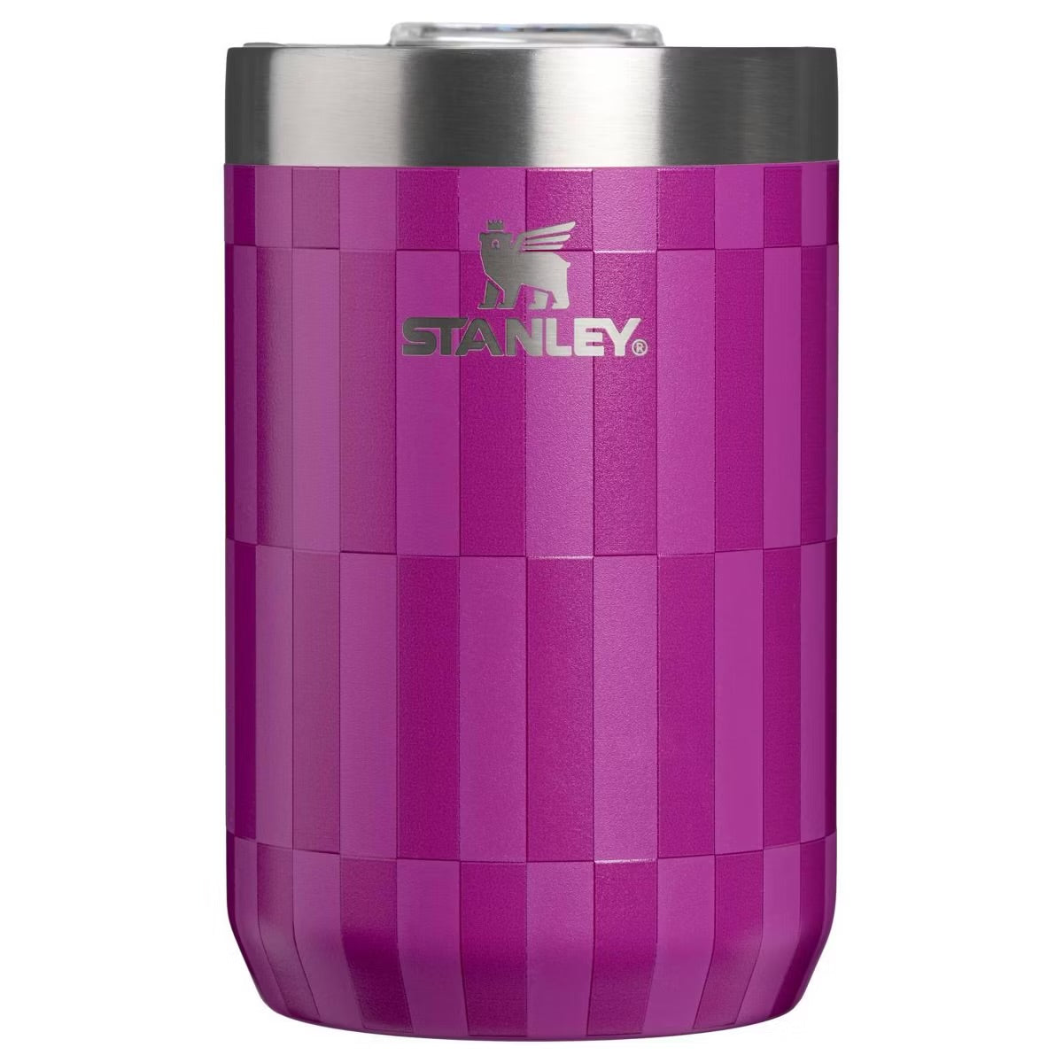 Stanley 12oz Stainless Steel Everyday Camp Cup  - Dark Blossom Tile - MINOR COSMETIC DAMAGE DUE TO SHIPPING (see pictures)