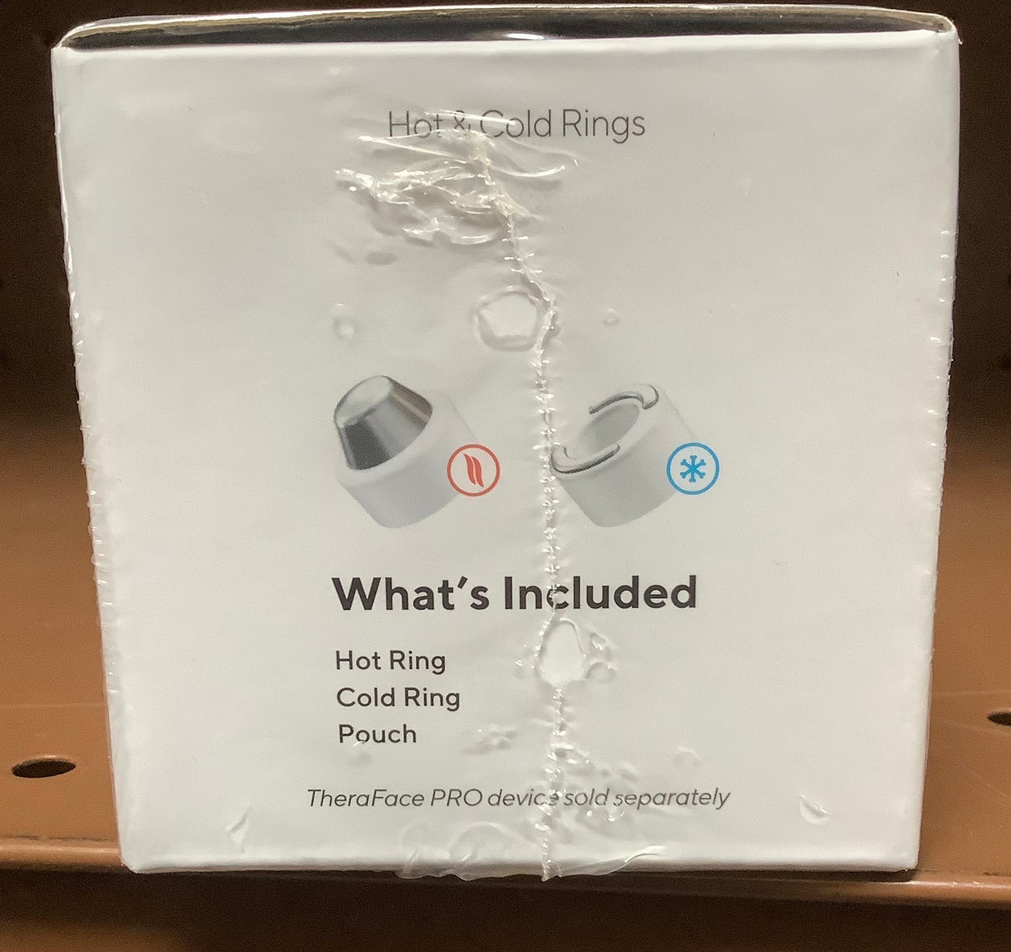 Therabody TheraFace Hot & Cold Rings - White