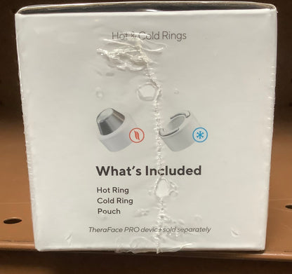 Therabody TheraFace Hot & Cold Rings - White