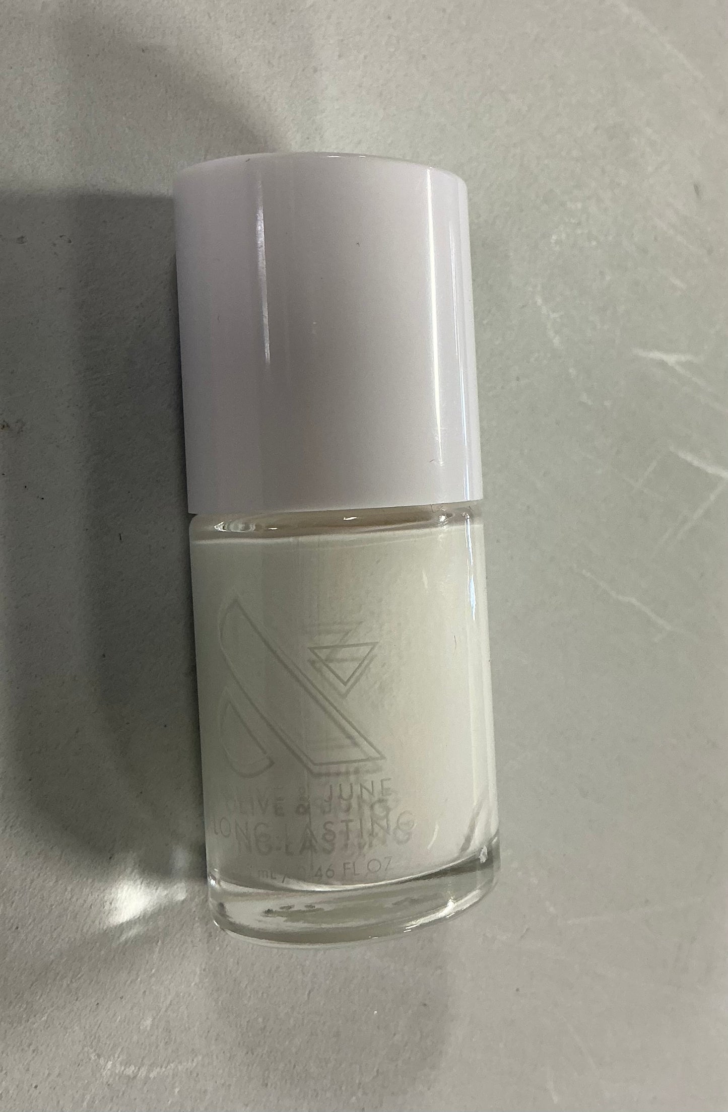 Olive & June Nail Polish - HD - 0.46 fl oz: Gloss, Paraben-Free, Vegan, No Fragrance Added - WHITE