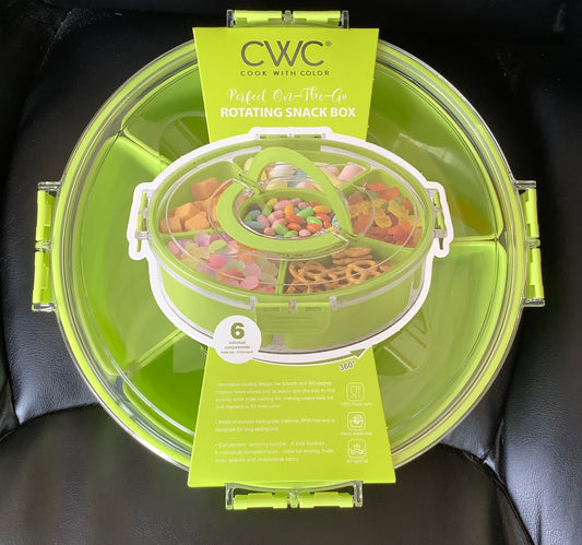 Cook With Color Lazy Susan Snack Box