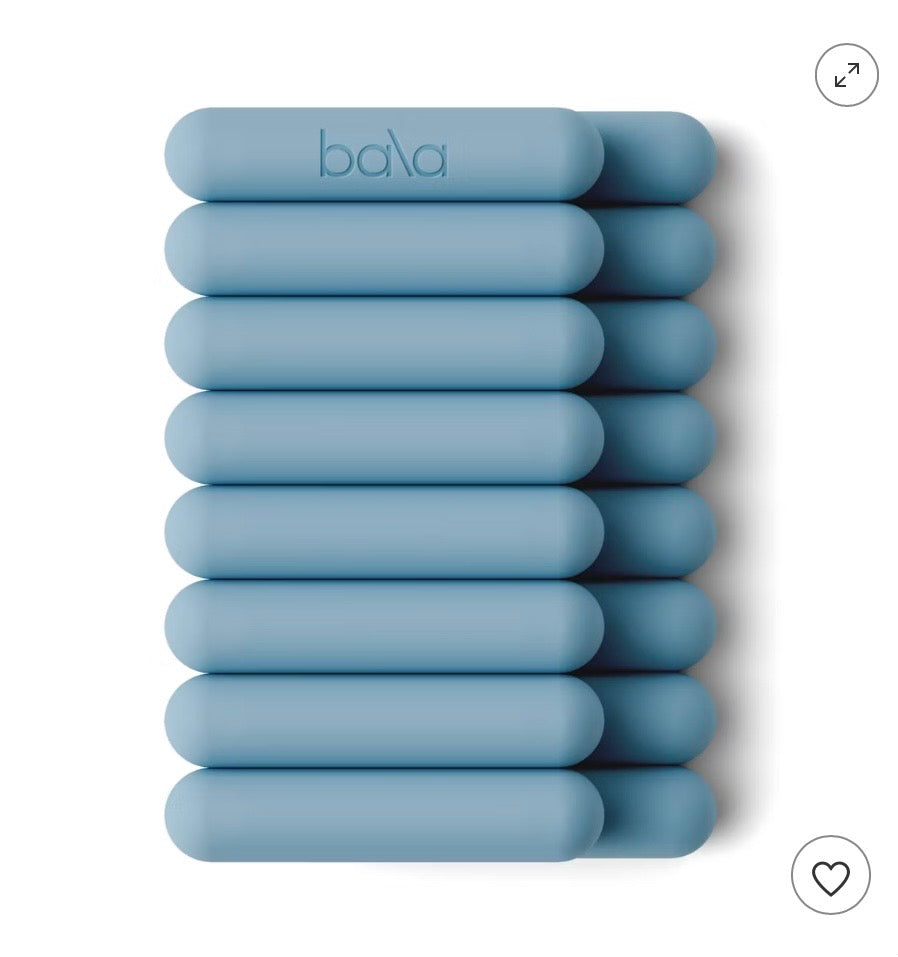 Bala Bangles 2pc Wrist and Ankle Weight Set - 3lbs - Sea - Open Box