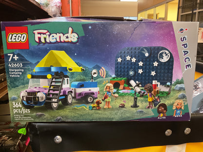 DAMAGED BOX LEGO Friends Stargazing Camping Vehicle Adventure
Toy 42603
