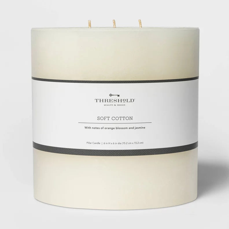 6"x6" Pillar Candle - Threshold™