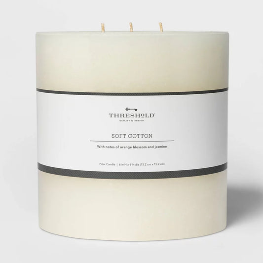 6"x6" Pillar Candle - Threshold™