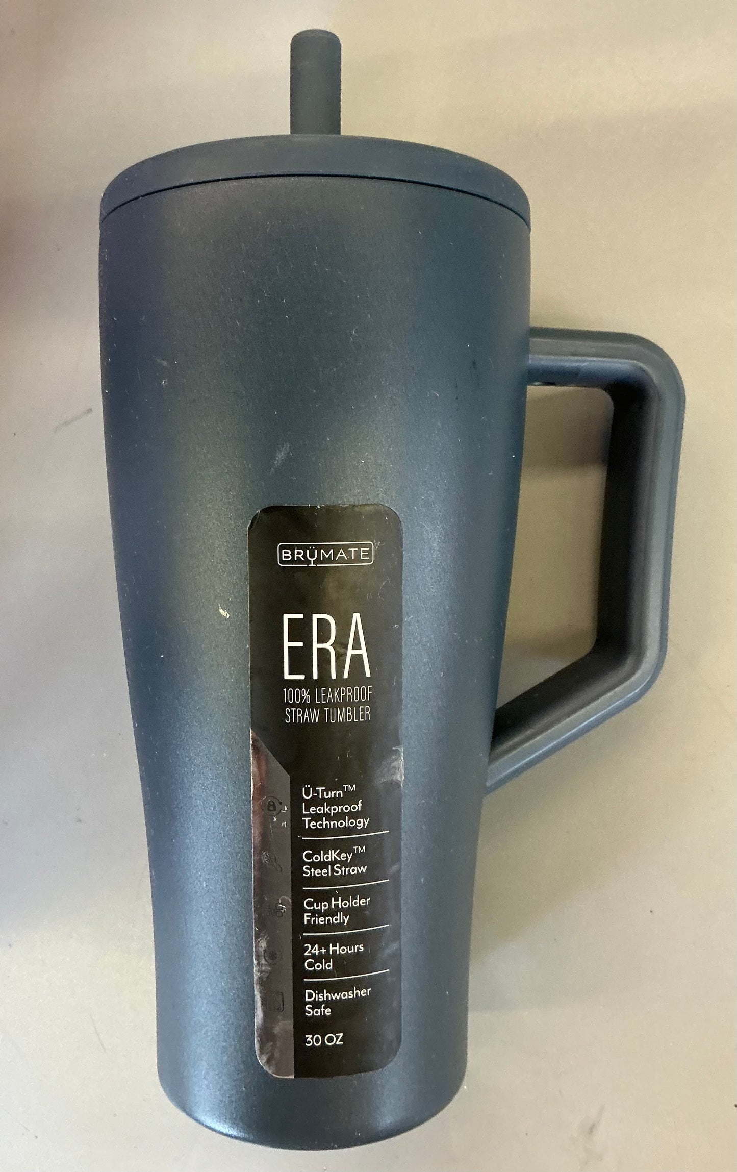 BruMate Era 30oz 100% Leakproof Straw Tumbler - Minor Cosmetic Damage (see pictures)