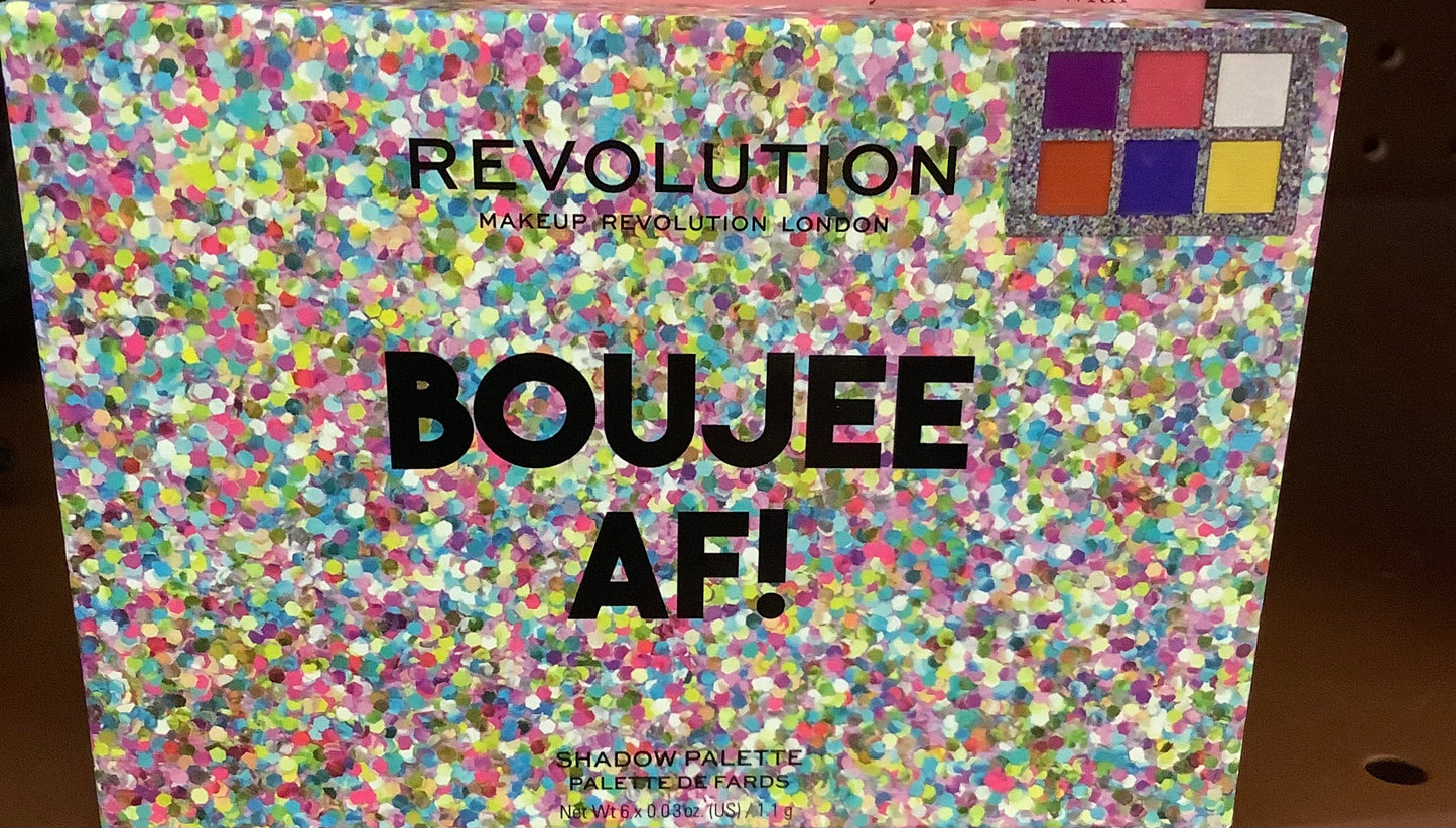 (CLEARANCE) Makeup Revolution Revolution Power Shadow Palette Boujee AF