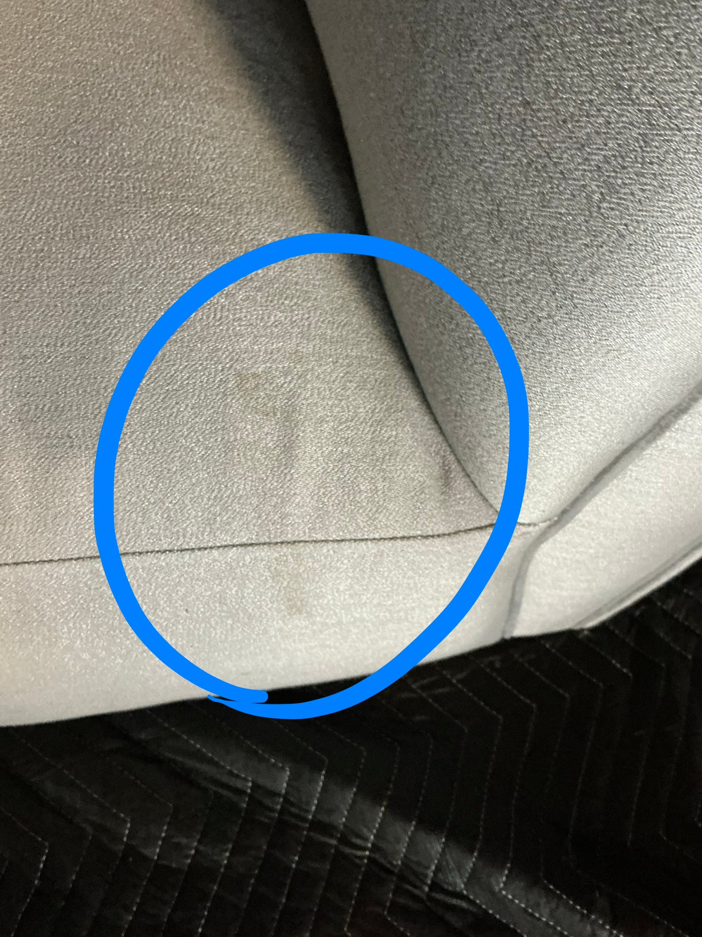 Thrifty 70 - Barrel Accent Chair - Soft Grey - Open Box - USED/DAMAGED - MISSING LEGS (See Pictures)- FINAL SALE- NO RETURNS - AS IS - FOR PICKUP ONLY