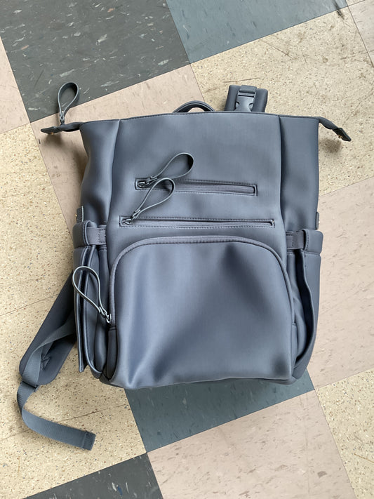 Boxy diaper backpack- Blue