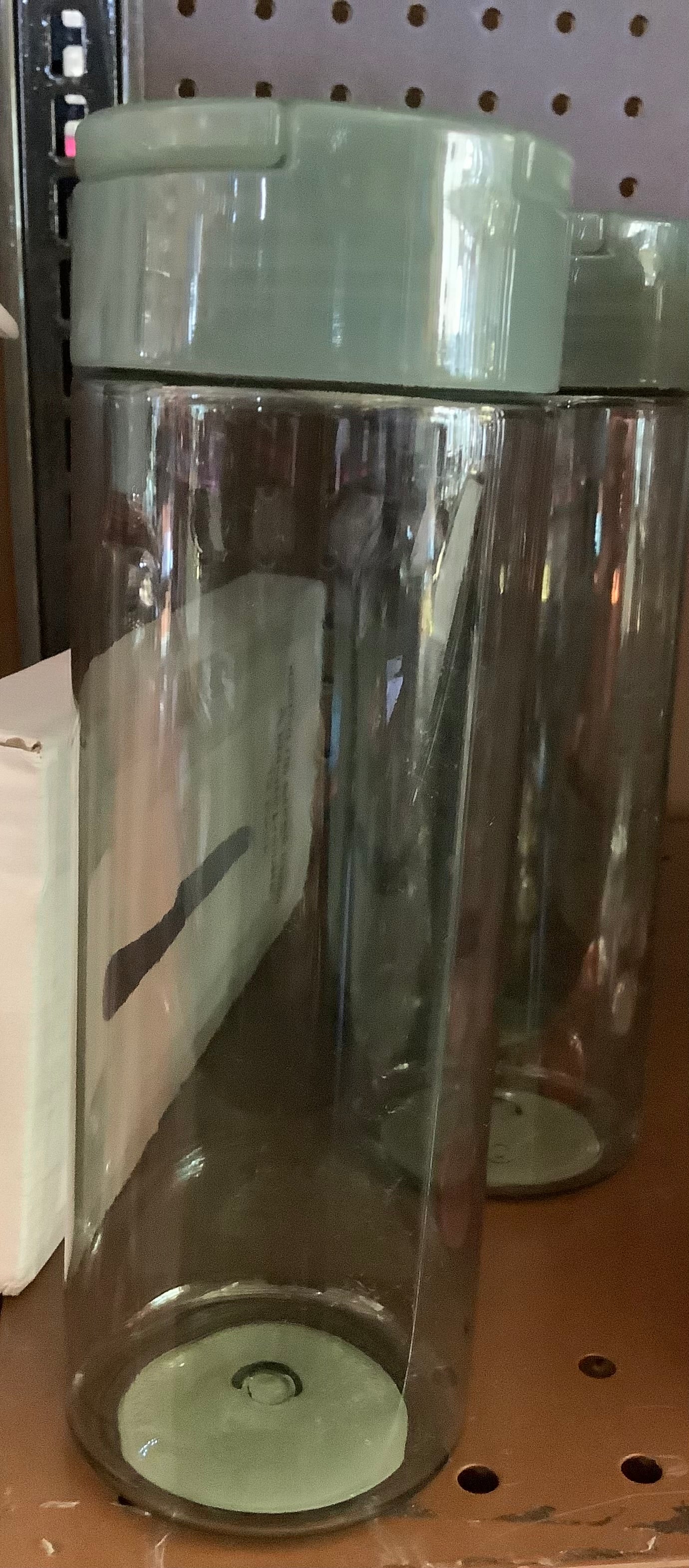 16oz Clear Water Bottle