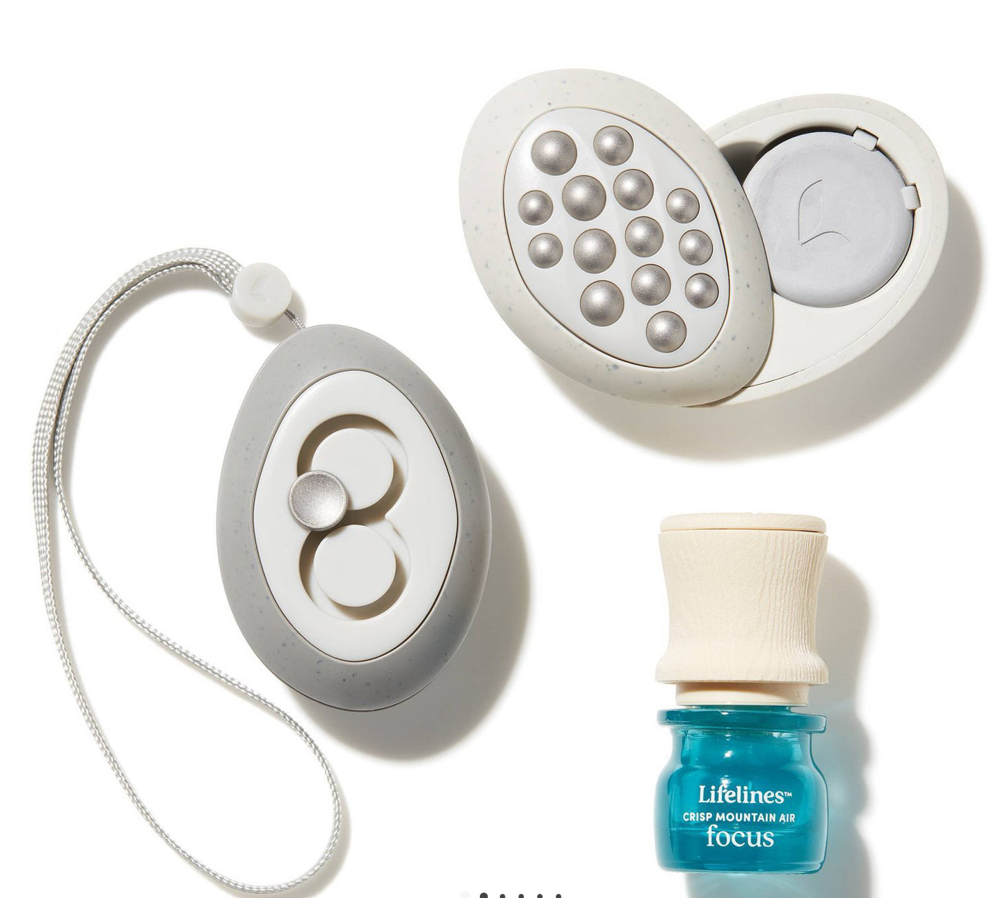 2pk grounding stones meditative fidget collection plus essential oil blend