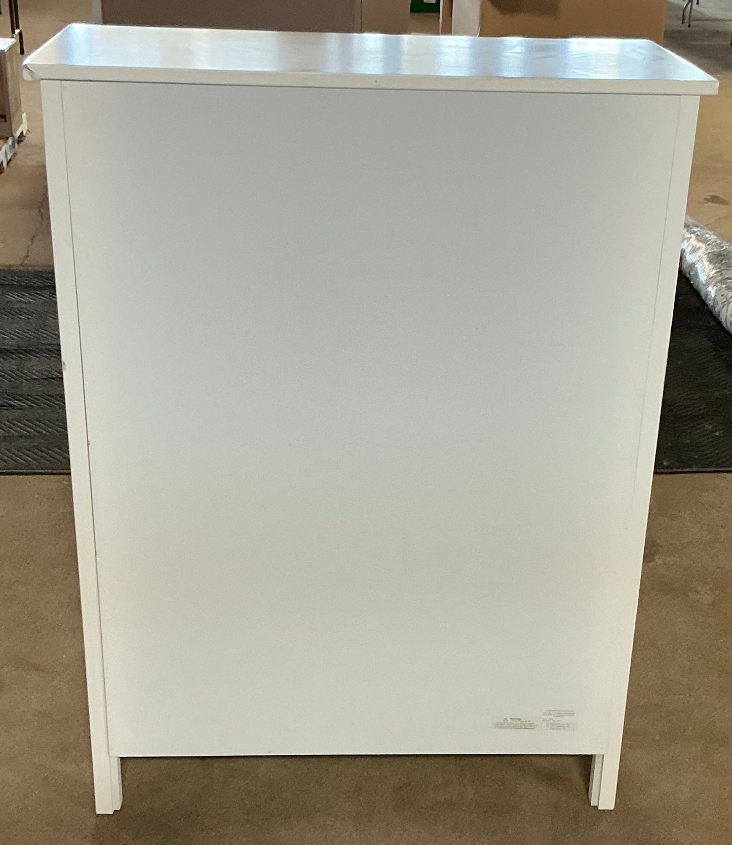 Bailey White 4-drawer Chest - Minor Cosmetic Damage (see pictures)