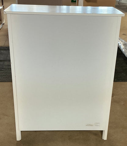 Bailey White 4-drawer Chest - Minor Cosmetic Damage (see pictures)