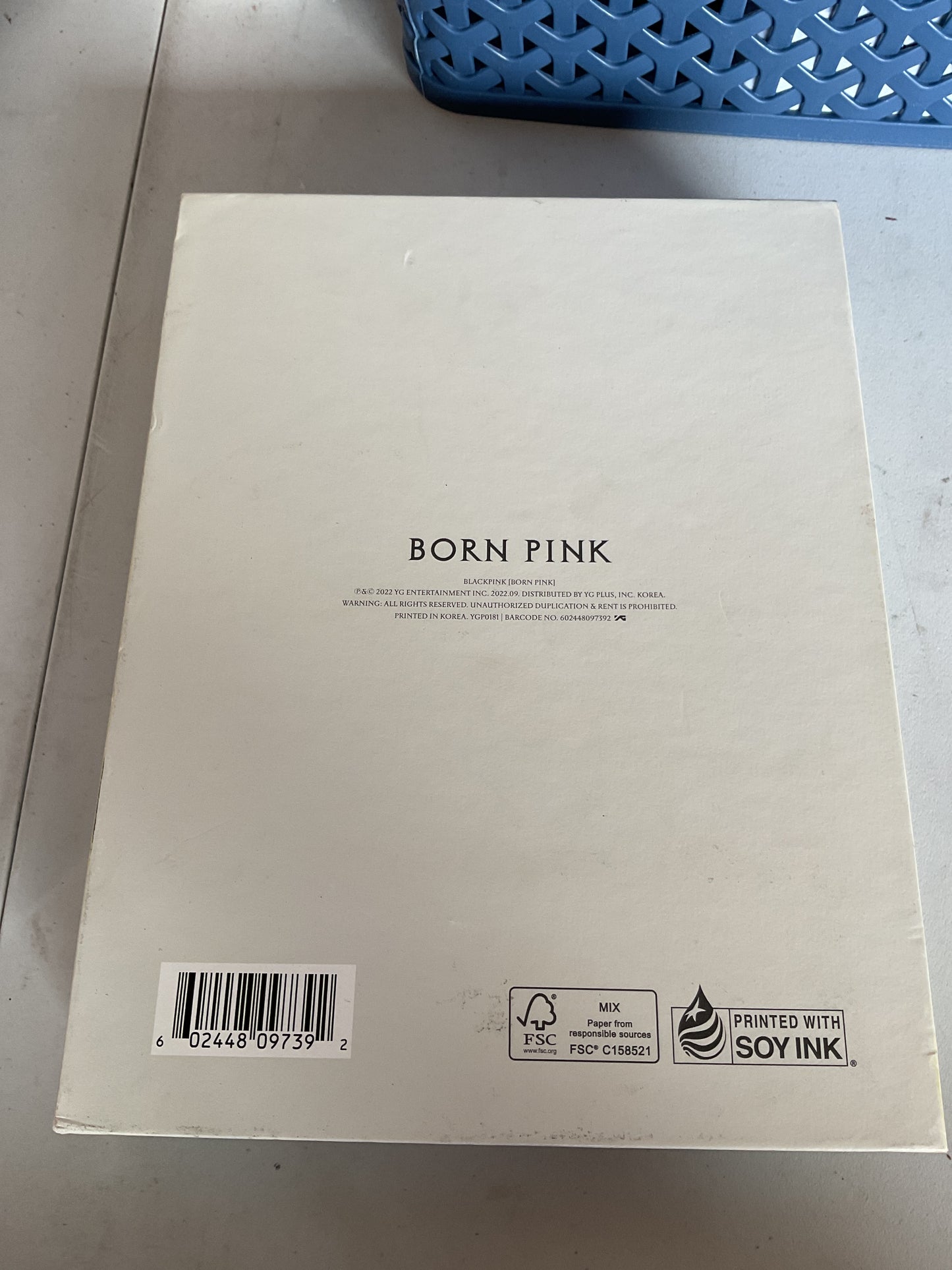 Blackpink - BORN PINK (Standard CD Boxset Version C / GRAY) - Music & Performance - CD