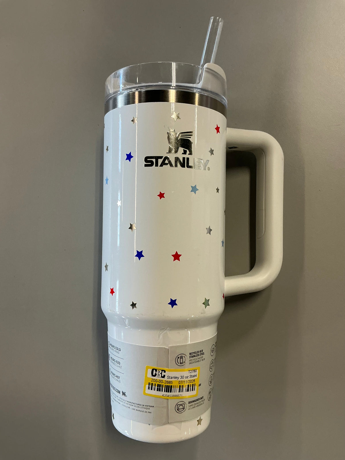 Stanley 30oz Stainless Steel Flowstate Quencher H2.0 Tumbler - MINOR COSMETIC DAMAGE DUE TO SHIPPING (see pictures) - Some May Be Missing Straws
