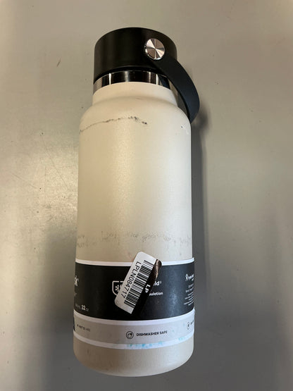 Hydro Flask - 32 oz Wide Mouth Water Bottle with Flex Straw Cap - Minor Cosmetic Damage - May Be Missing Packaging (see pictures)
