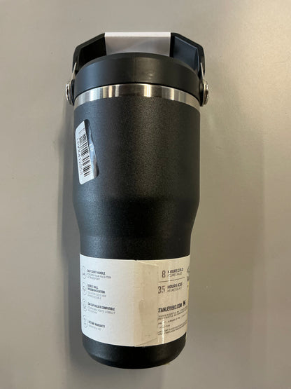 Stanley 20oz Stainless Steel IceFlow Flip Straw Tumbler- Black 2.0 - MINOR COSMETIC DAMAGE DUE TO SHIPPING (see pictures)