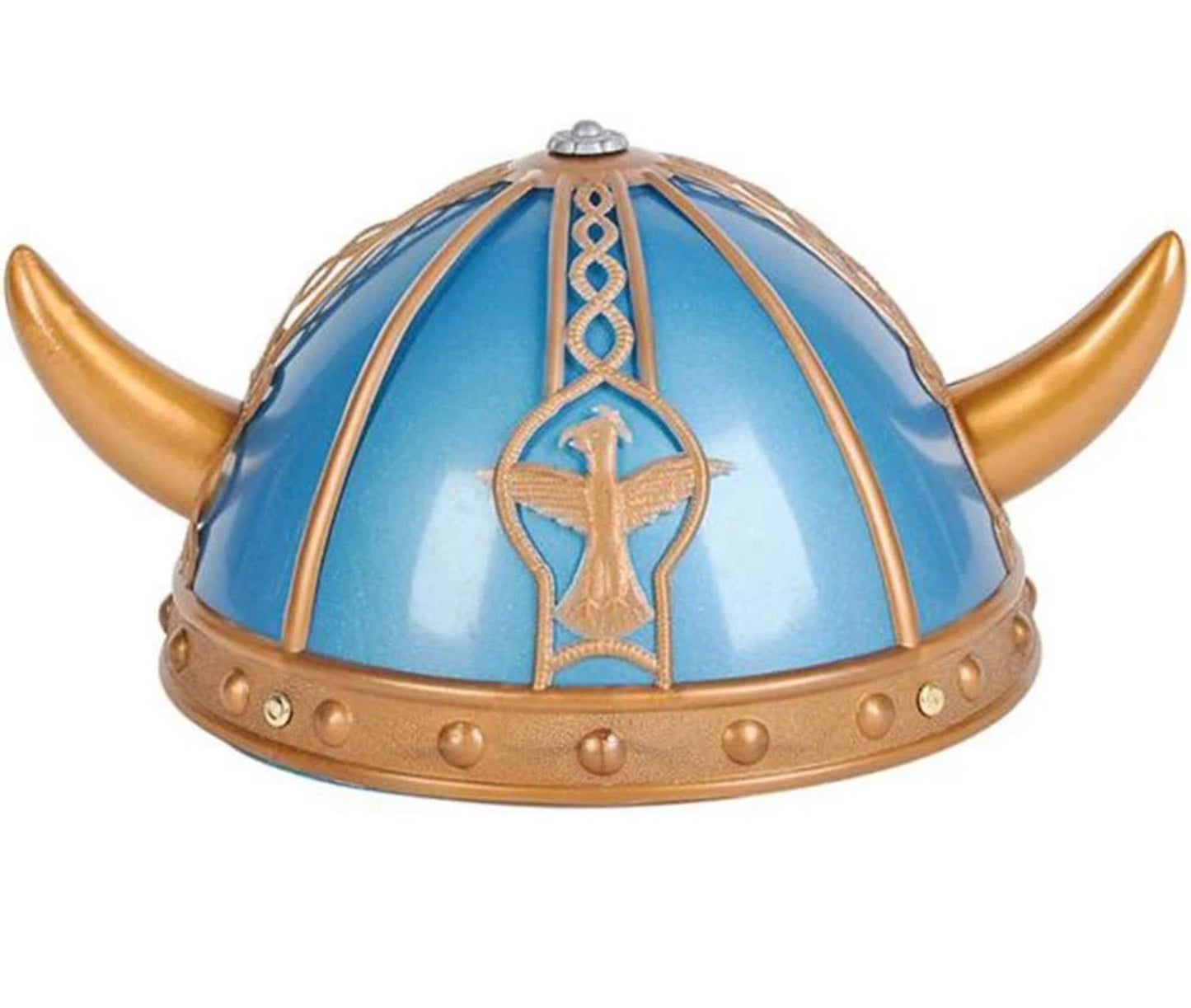 Art Creativity 1PC, Viking Costume Helmet with Classic Horn Design
