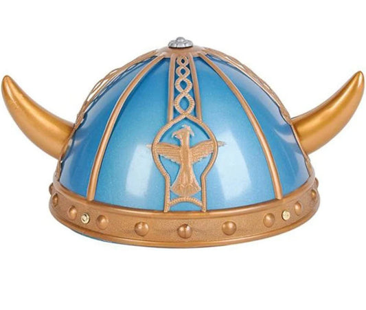 Art Creativity 1PC, Viking Costume Helmet with Classic Horn Design