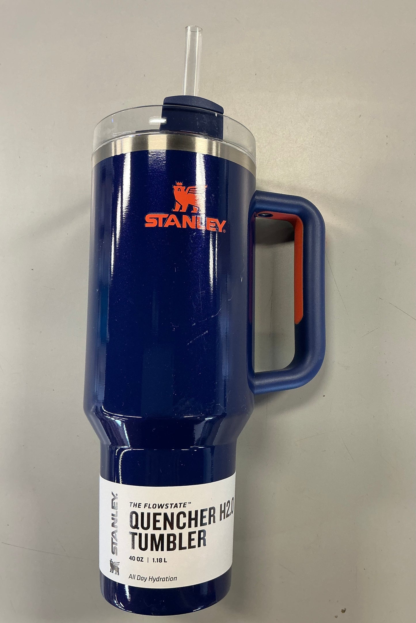 Stanley 40 oz Stainless Steel H2.0 Flowstate Quencher Tumbler - Some Minor Cosmetic/Shipping Damage (see pictures)