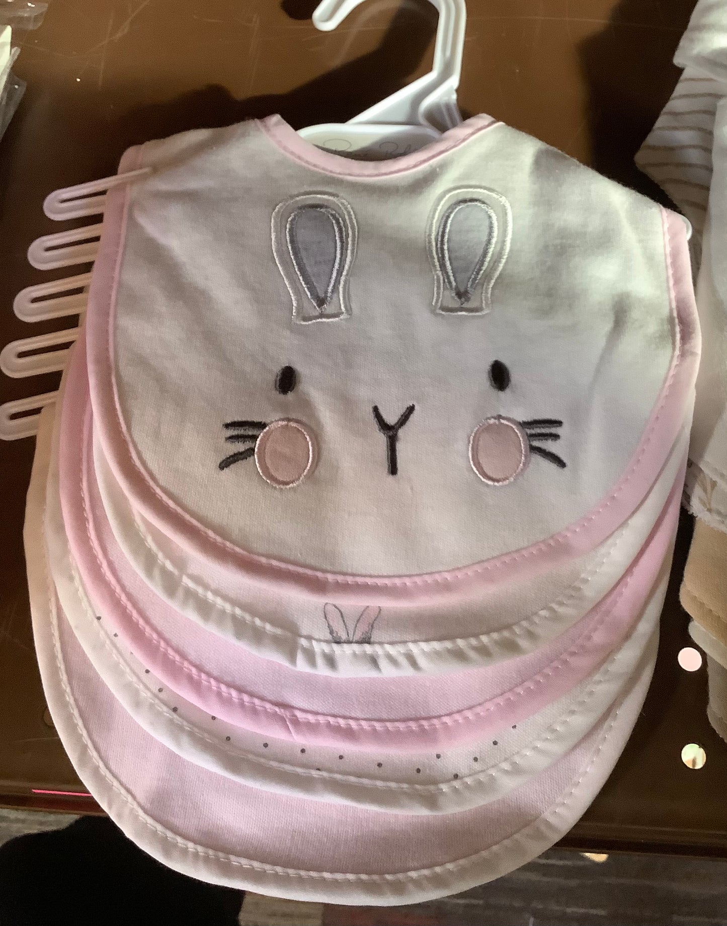 5-pack Easter Bibs