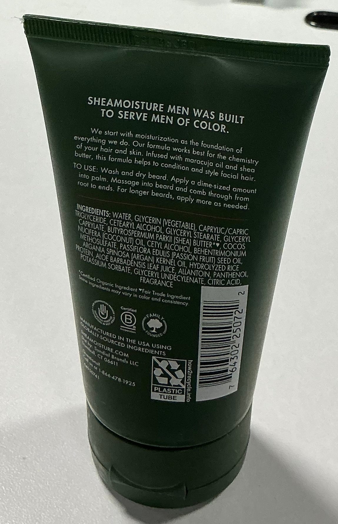 SheaMoisture Men Full Beard Detangler - Maracuja Oil & Shea Butter - 4 fl oz