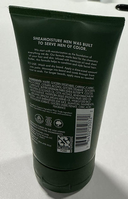 SheaMoisture Men Full Beard Detangler - Maracuja Oil & Shea Butter - 4 fl oz