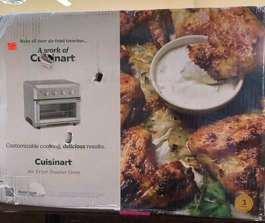 Cuisinart Air Fryer Toaster Oven 7-in-1, 1800W Stainless Steel
CTOA-122NAS
