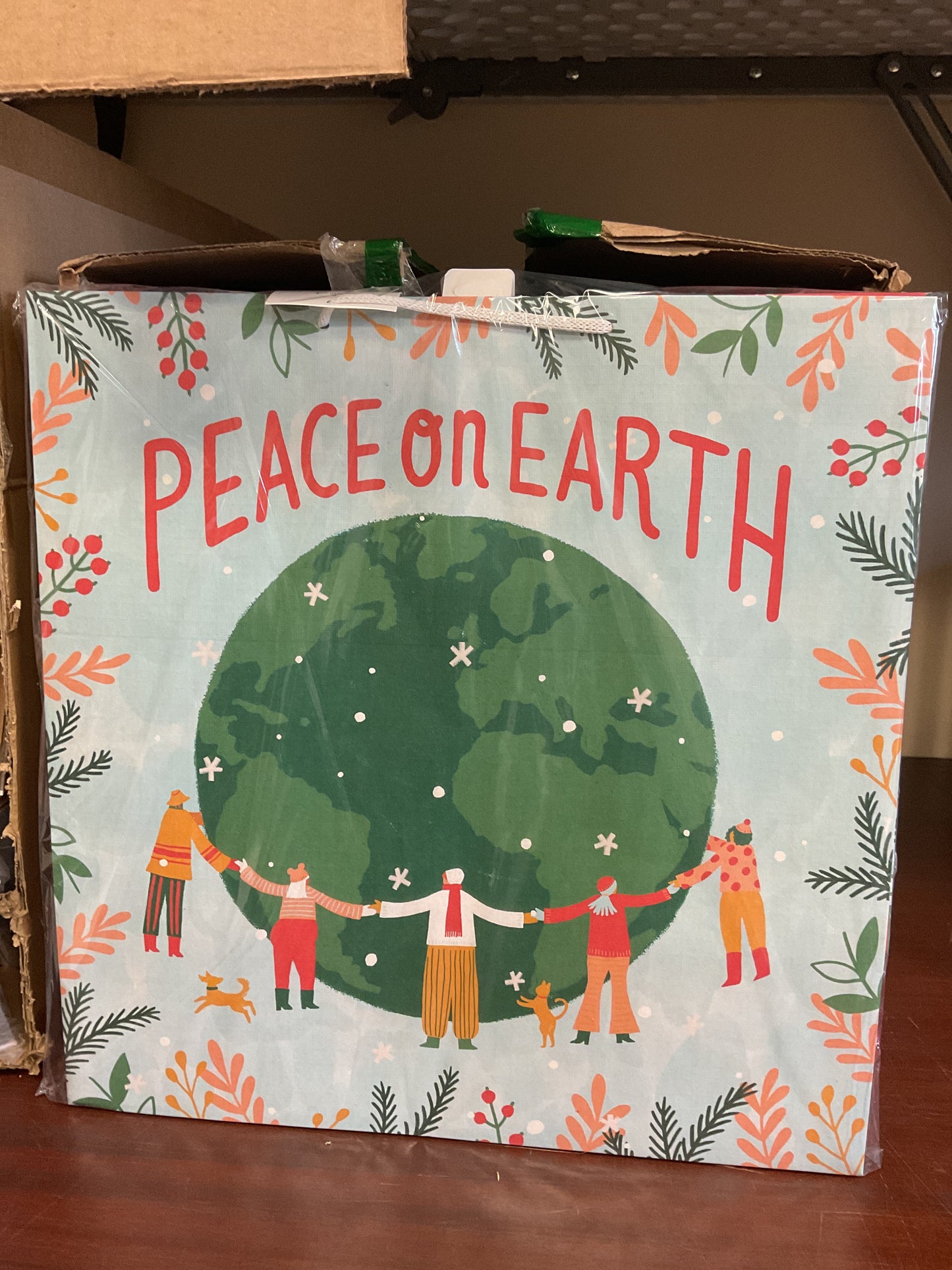 Christmas “Peace on Earth” Gift Bag